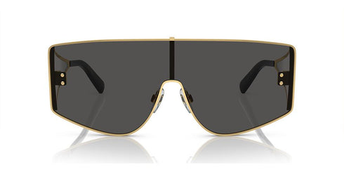 DOLCE & GABBANADolce & Gabbana DG 2305 02/87 44 Unisex Sunglasses – Gold Frame, Dark Grey LensesEYEWEAREcecile