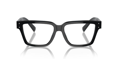 DOLCE & GABBANADolce & Gabbana DG3383 501 53 Men's Square Eyeglasses - Black Acetate FrameEYEWEAREcecile