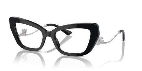 DOLCE & GABBANADolce & Gabbana DG 3391B 501 56 Women's Eyeglasses – Black Frame, Demo LensesEYEWEAREcecile