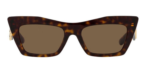 DOLCE & GABBANADolce & Gabbana DG4435 502/73 Women's Sunglasses - Havana Frame, Dark Brown LensesEYEWEAREcecile