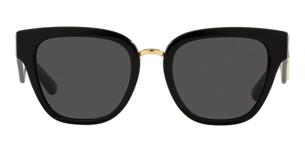 DOLCE & GABBANADolce & Gabbana DG 4437 501/87 51 Women's Sunglasses – Black Frame, Grey LensesEYEWEAREcecile