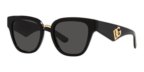 DOLCE & GABBANADolce & Gabbana DG 4437 501/87 51 Women's Sunglasses – Black Frame, Grey LensesEYEWEAREcecile