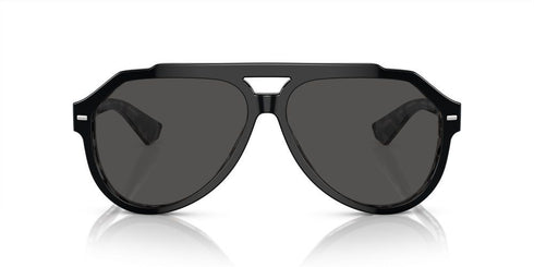 DOLCE & GABBANADolce & Gabbana DG 4452 3403 - 87 M 60 Men's Sunglasses – Black Frame, Grey LensesEYEWEAREcecile