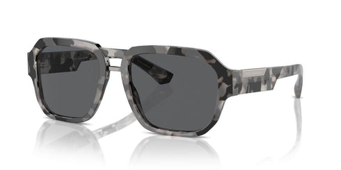 DOLCE & GABBANADolce & Gabbana DG4464 343587 Men's Sunglasses - Havana Gray Frame, Dark Gray LensesEYEWEAREcecile