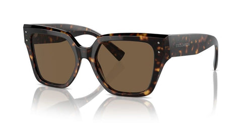 DOLCE & GABBANADolce & Gabbana DG 4471 502/73 52 Women's Sunglasses – Havana Frame, Brown LensesEYEWEAREcecile
