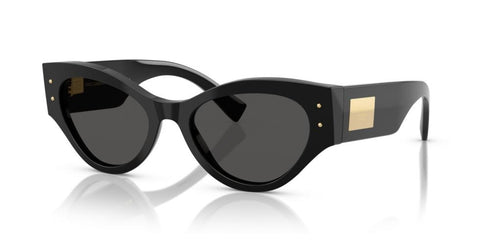 DOLCE & GABBANADolce & Gabbana DG 4480 501/87 53 Women's Sunglasses – Black Frame, Grey LensesEYEWEAREcecile