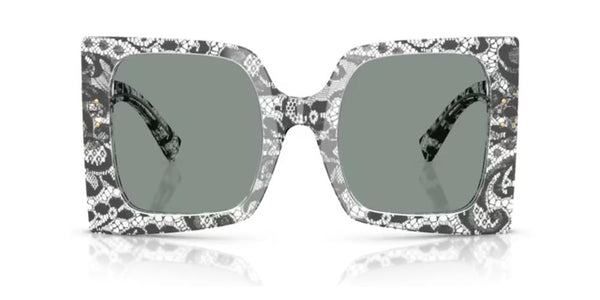 DOLCE & GABBANADolce & Gabbana DG 4490 Sunglasses - Black Lace Pattern, 53mmEYEWEAREcecile