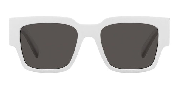DOLCE & GABBANADolce & Gabbana DG 6184 3312/87 52 Women's Sunglasses – White Frame, Grey LensesEYEWEAREcecile
