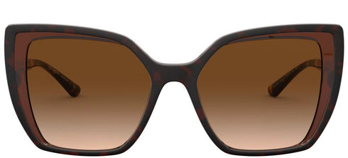 DOLCE & GABBANADolce & Gabbana DG Monogram DG 6138 Women's Sunglasses - Brown Acetate, 55mmEYEWEAREcecile