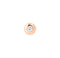 DODODoDo Bollicine Stud Earrings DHC4002BOLLIDB09R - 9K Rose Gold with White DiamondsJEWELRYEcecile