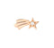 DODODodo Right - Side Shooting Star Stud Earring DHC4004RSTARDB09R – 9K Rose Gold with 0.02 ct White DiamondJEWELRYEcecile