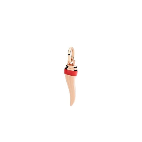 DODODodo Horn Charm DMC5003HORNXERO9R – 9K Rose Gold with Red EnamelJEWELRYEcecile