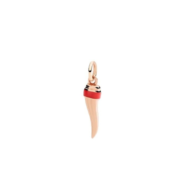 DODODodo Horn Charm DMC5003HORNXERO9R – 9K Rose Gold with Red EnamelJEWELRYEcecile