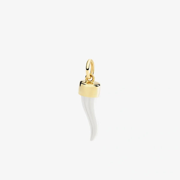 DODODodo Horn Charm – Sterling Silver and 9kt Yellow GoldJEWELRYEcecile