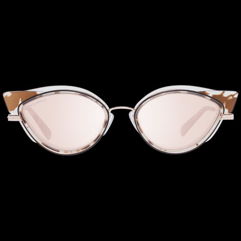 DSQUARED2Dsquared2 DQ0336 5455U Women's Cat Eye Sunglasses – Brown Frame, Mirrored LensesEYEWEAREcecile