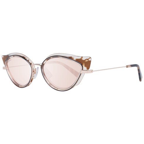 DSQUARED2Dsquared2 DQ0336 5455U Women's Cat Eye Sunglasses – Brown Frame, Mirrored LensesEYEWEAREcecile