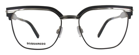 DSQUARED2DSQUARED2 DQ5240 016 51 Unisex Eyeglasses - Shiny Palladium Metal FrameEYEWEAREcecile