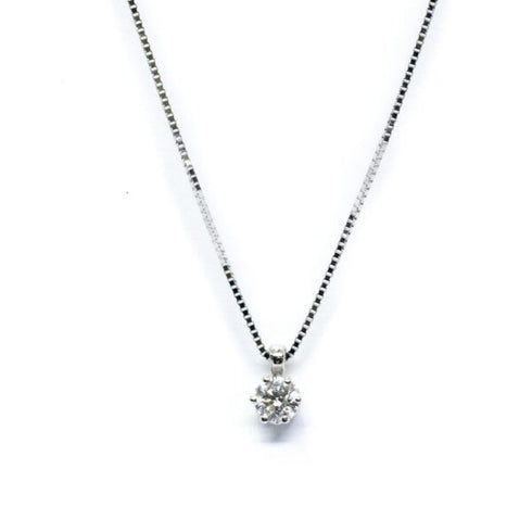 MILUNAMiluna CLD2169 - D30 Women's Diamond Pendant Necklace in 18K White GoldJEWELRYEcecile