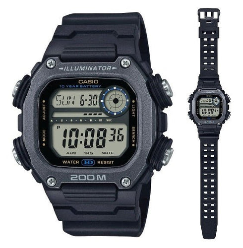 CASIO & VINTAGECasio DW - 291HX - 1AVDF Men's Digital Watch - 50.4mm Black Dial, Resin StrapWATCHESEcecile