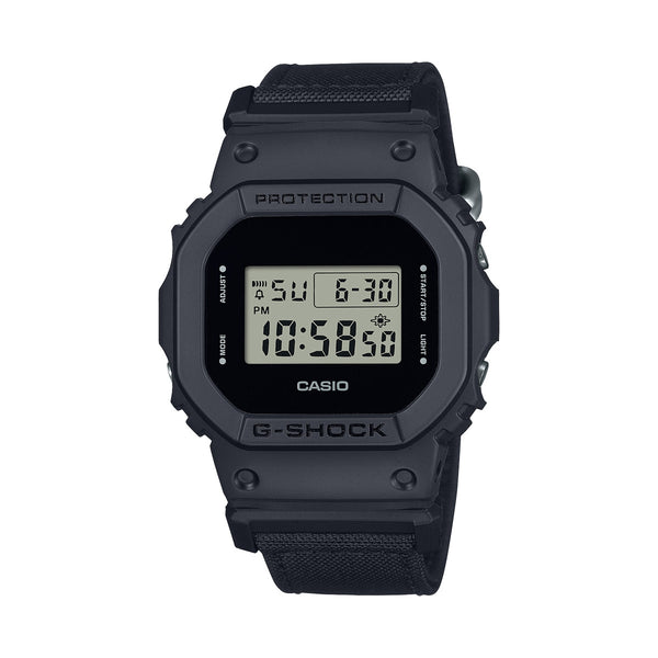 CASIO G - SHOCKCasio G - Shock DW - 5600BCE - 1ER Men's Digital Watch – Black Display, Cordura Nylon StrapWATCHESEcecile