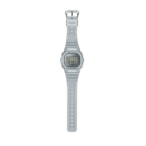 CASIO G - SHOCKCasio G - SHOCK DW - 5600FF - 8ER Men's Digital Watch - Metallic Silver Resin StrapWATCHESEcecile