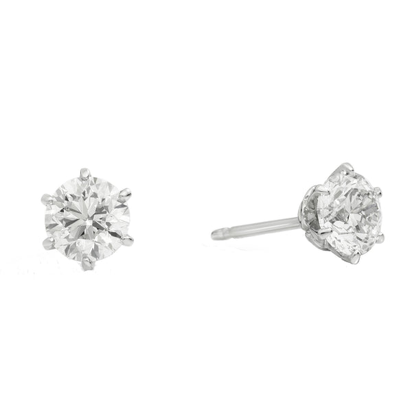 RECARLORecarlo E01PX014/064 18K White Gold Diamond Stud EarringsJEWELRYEcecile