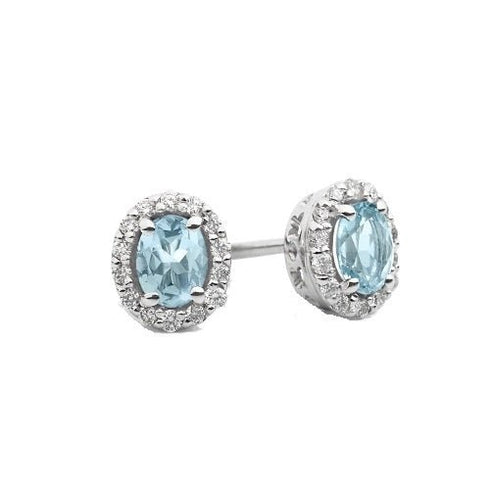 RECARLORecarlo E33CC251_AQ 18K White Gold Aquamarine and Diamond EarringsJEWELRYEcecile