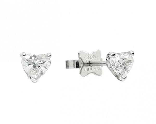 RECARLORecarlo E67PX001/036 18K White Gold Heart - Shaped Diamond EarringsJEWELRYEcecile