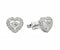 RECARLORecarlo E67SC002/046 18K White Gold Heart - Shaped Diamond EarringsJEWELRYEcecile