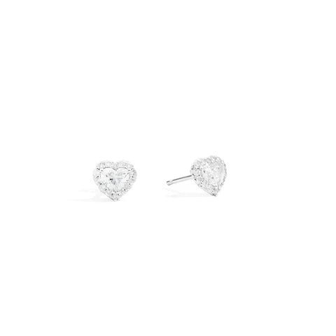 RECARLORecarlo E67SC022/065 White Gold Diamond Heart Earrings – 0.65ct, Anniversary Love CollectionJEWELRYEcecile