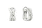 RECARLORecarlo E81CM001/056 18K White Gold Diamond Hoop EarringsJEWELRYEcecile