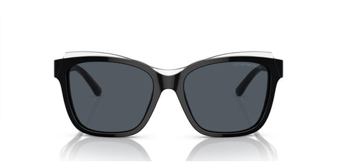 EMPORIO ARMANIEmporio Armani EA4209 Women's Sunglasses - Shiny Black/Crystal Frame, Dark Grey LensesEYEWEAREcecile