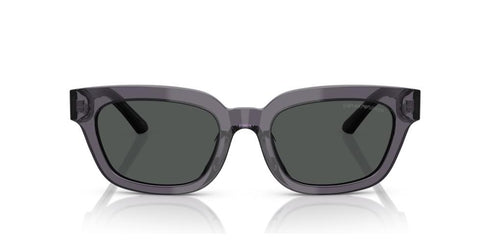 EMPORIO ARMANIEmporio Armani EA4233U 610687 Women's Sunglasses - Transparent Gray Frame, Dark Gray LensesEYEWEAREcecile
