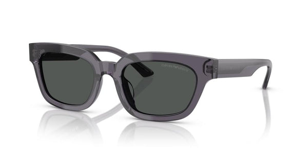 EMPORIO ARMANIEmporio Armani EA4233U 610687 Women's Sunglasses - Transparent Gray Frame, Dark Gray LensesEYEWEAREcecile