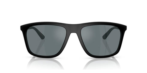 EMPORIO ARMANIEmporio Armani EA4237 50016G Men's Sunglasses - Matte Black Frame, Gray Mirrored LensesEYEWEAREcecile