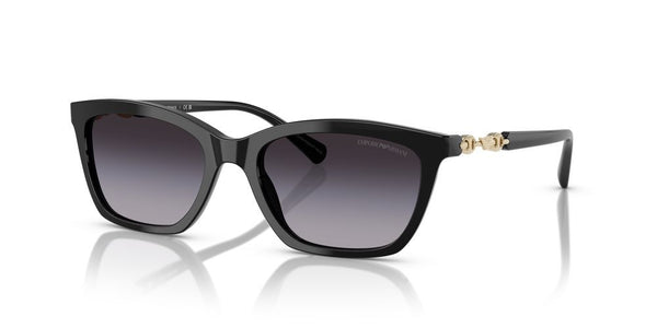 EMPORIO ARMANIEmporio Armani EA4238 50178G Women's Sunglasses - Shiny Black Frame, Gray Gradient LensesEYEWEAREcecile