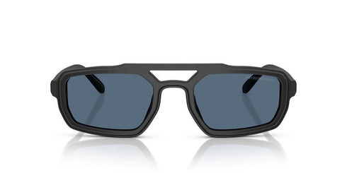 EMPORIO ARMANIEmporio Armani EA4240U 501787 Men's Sunglasses - Matte Black Frame, Dark Blue Lenses, 53mmEYEWEAREcecile