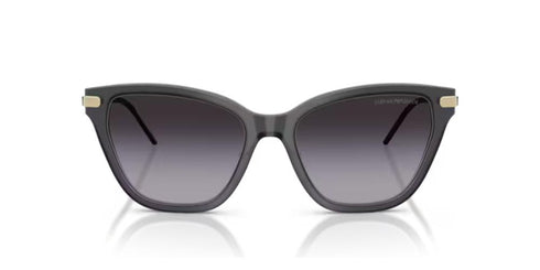 EMPORIO ARMANIEmporio Armani EA 4251 Women's Sunglasses - Transparent Grey Frame, Grey Gradient LensesEYEWEAREcecile
