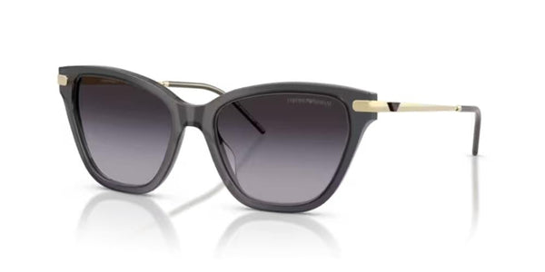 EMPORIO ARMANIEmporio Armani EA 4251 Women's Sunglasses - Transparent Grey Frame, Grey Gradient LensesEYEWEAREcecile
