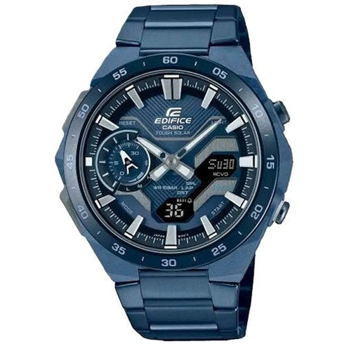 CASIO EDIFICECasio Edifice ECB - 2200CB - 2AEF Men's Solar - Powered Bluetooth Chronograph WatchWATCHESEcecile