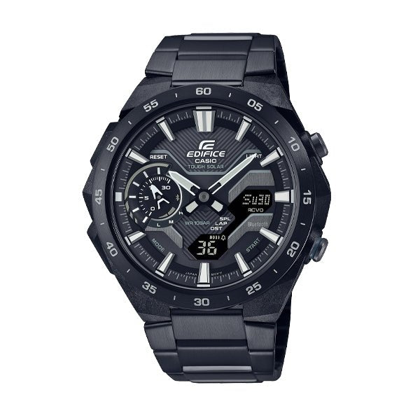 CASIO EDIFICECasio Edifice ECB - 2200DC - 1AEF Men's Solar - Powered Bluetooth Chronograph WatchWATCHESEcecile