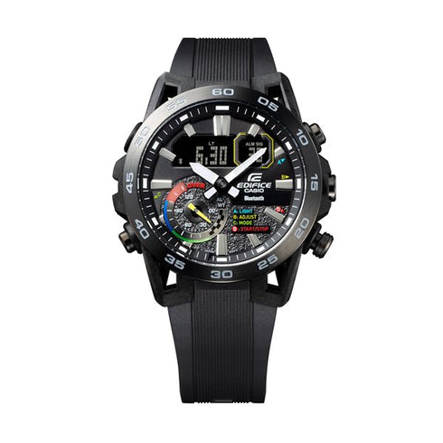 CASIO EDIFICECasio Edifice ECB - 40MP - 1AEF Men's Bluetooth® - Enabled Racing - Inspired Watch with Carbon - Reinforced CaseWATCHESEcecile