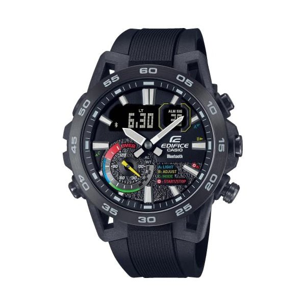 CASIO EDIFICECasio Edifice ECB - 40MP - 1AEF Men's Bluetooth® - Enabled Racing - Inspired Watch with Carbon - Reinforced CaseWATCHESEcecile