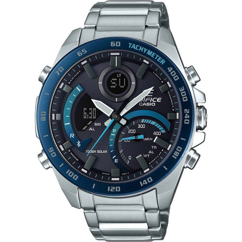 CASIO EDIFICECasio Edifice ECB - 900DB - 1BER Men's Solar - Powered Bluetooth Chronograph WatchWATCHESEcecile
