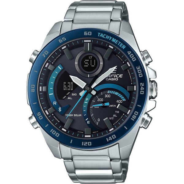 CASIO EDIFICECasio Edifice ECB - 900DB - 1BER Men's Solar - Powered Bluetooth Chronograph WatchWATCHESEcecile