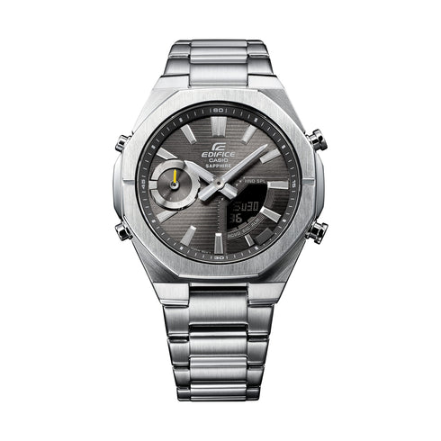 CASIO EDIFICECasio Edifice ECB - S10D - 8AEF Men's Watch - Stainless Steel, BluetoothWATCHESEcecile