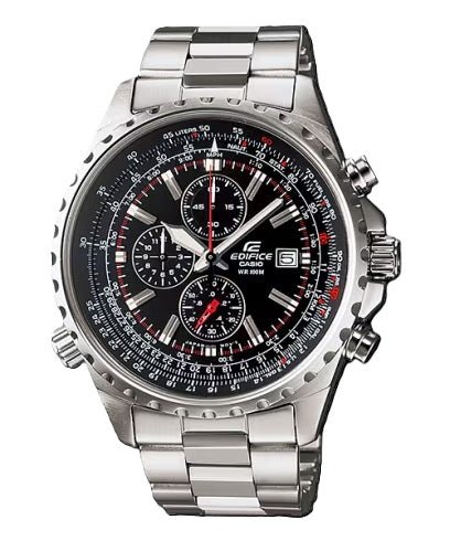 CASIO EDIFICECasio Edifice EF - 527D - 1AVEF Men's Chronograph Watch - Black Dial, Stainless Steel BraceletWATCHESEcecile