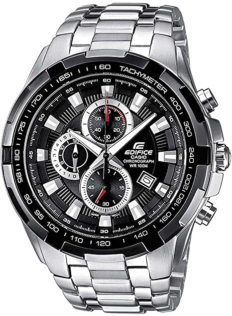 CASIO EDIFICECasio Edifice EF - 539D - 1AVEF Men's Chronograph Watch – Black Dial, Stainless Steel BraceletWATCHESEcecile