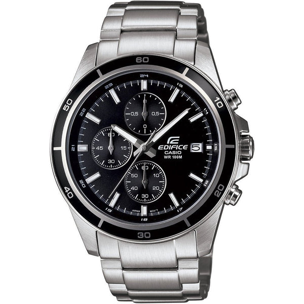 CASIO EDIFICECasio Edifice EFR - 526D - 1AVUEF Men's Chronograph Watch – Black Dial, Stainless Steel BraceletWATCHESEcecile