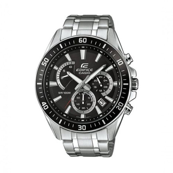 CASIO EDIFICECasio Edifice EFR - 552D - 1AVUEF Men's Chronograph Watch – Black Dial, Stainless Steel BraceletWATCHESEcecile